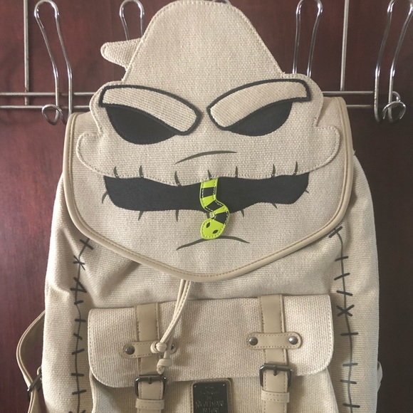 NWT RARE Loungefly Disney NBC Oogie Boogie Rucksack - BoxLunch Exclusive - Picture 6 of 14